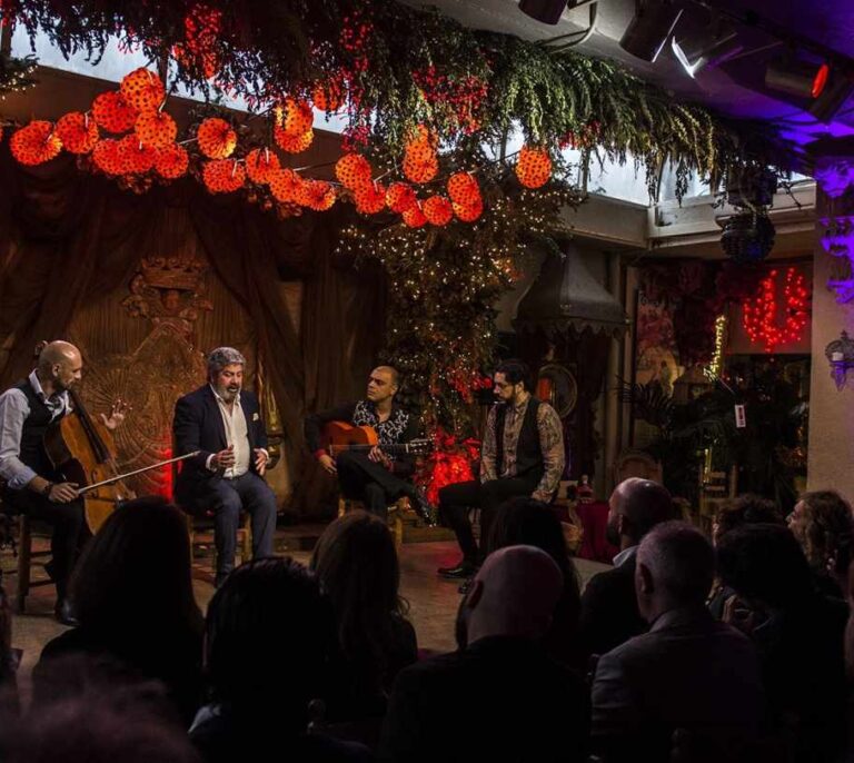 Jerónimo Maya, Lucky Losada, Mercedes Ruiz y María Moreno, en Suma Flamenca