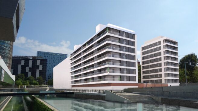Promoción de viviendas de Árqura Homes.