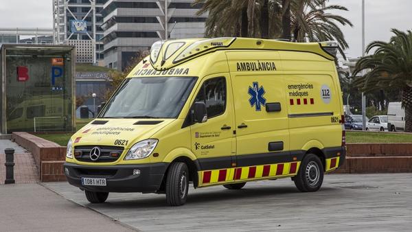 Ambulancia en Barcelona