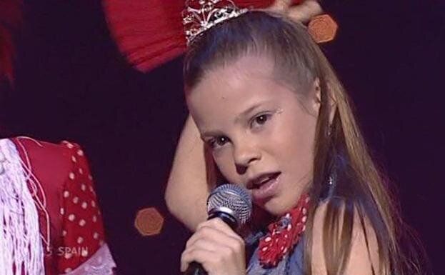 María Isabel en Eurojunior 2004