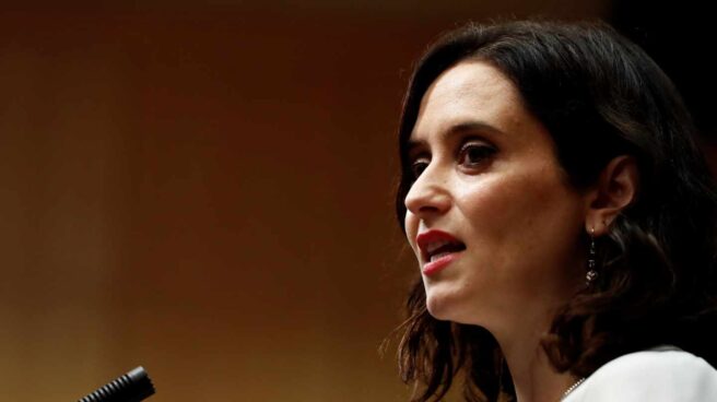 La candidata del PP a la presidencia de la Comunidad de Madrid, Isabel Díaz Ayuso