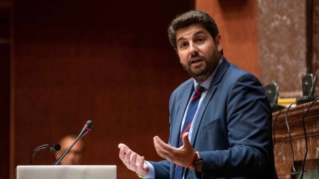 Fernando López Miras en la Asamblea de Murcia, en una foto de archivo