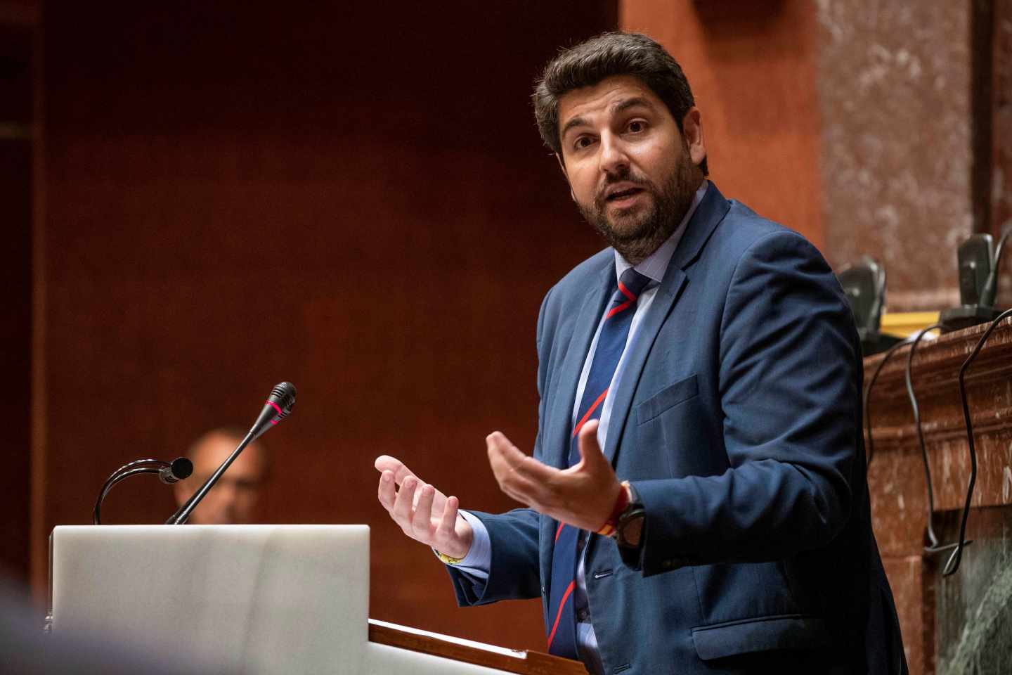 Fernando López Miras en la Asamblea de Murcia, en una foto de archivo