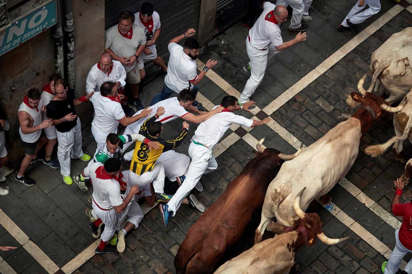 Segundo encierro San Fermín.