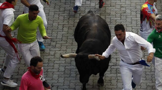 Cuarto encierro San Fermín.