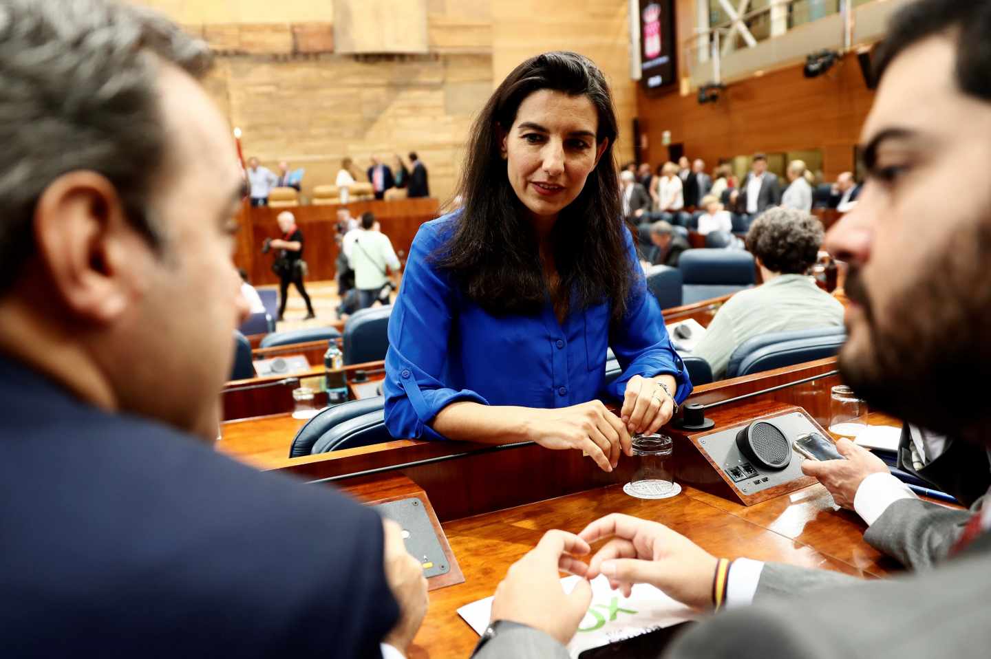 La candidata a la presidencia de la Comunidad de Madrid por Vox, Inés Arrimadas.