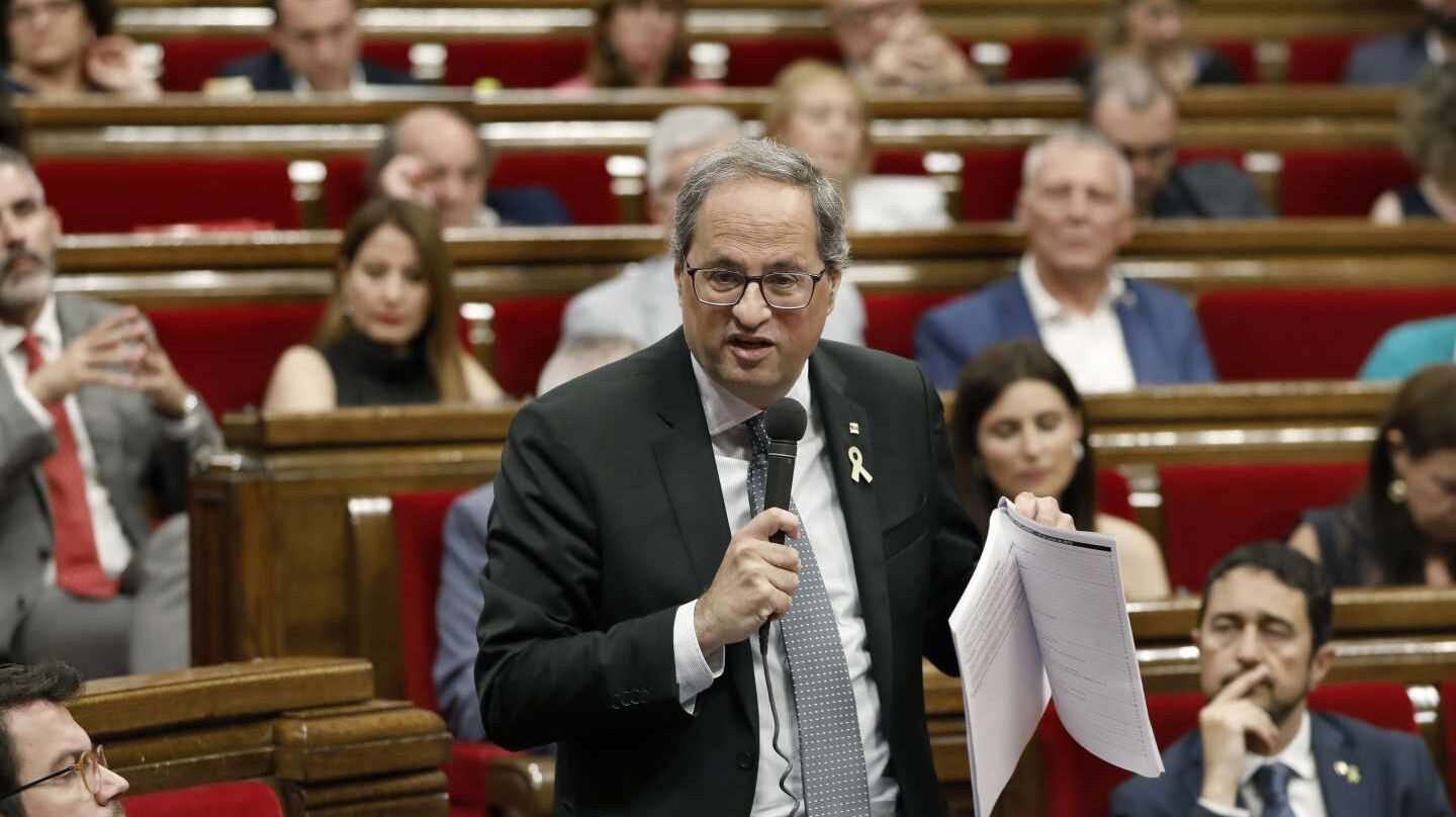 El presidente de la Generalitat, Quim Torra.