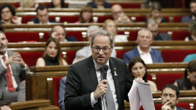 El presidente de la Generalitat, Quim Torra. El presidente de la Generalitat, Quim Torra.