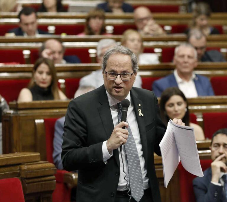 Torra llama al independentismo a recuperar la estrategia de la "ruptura" con el Estado