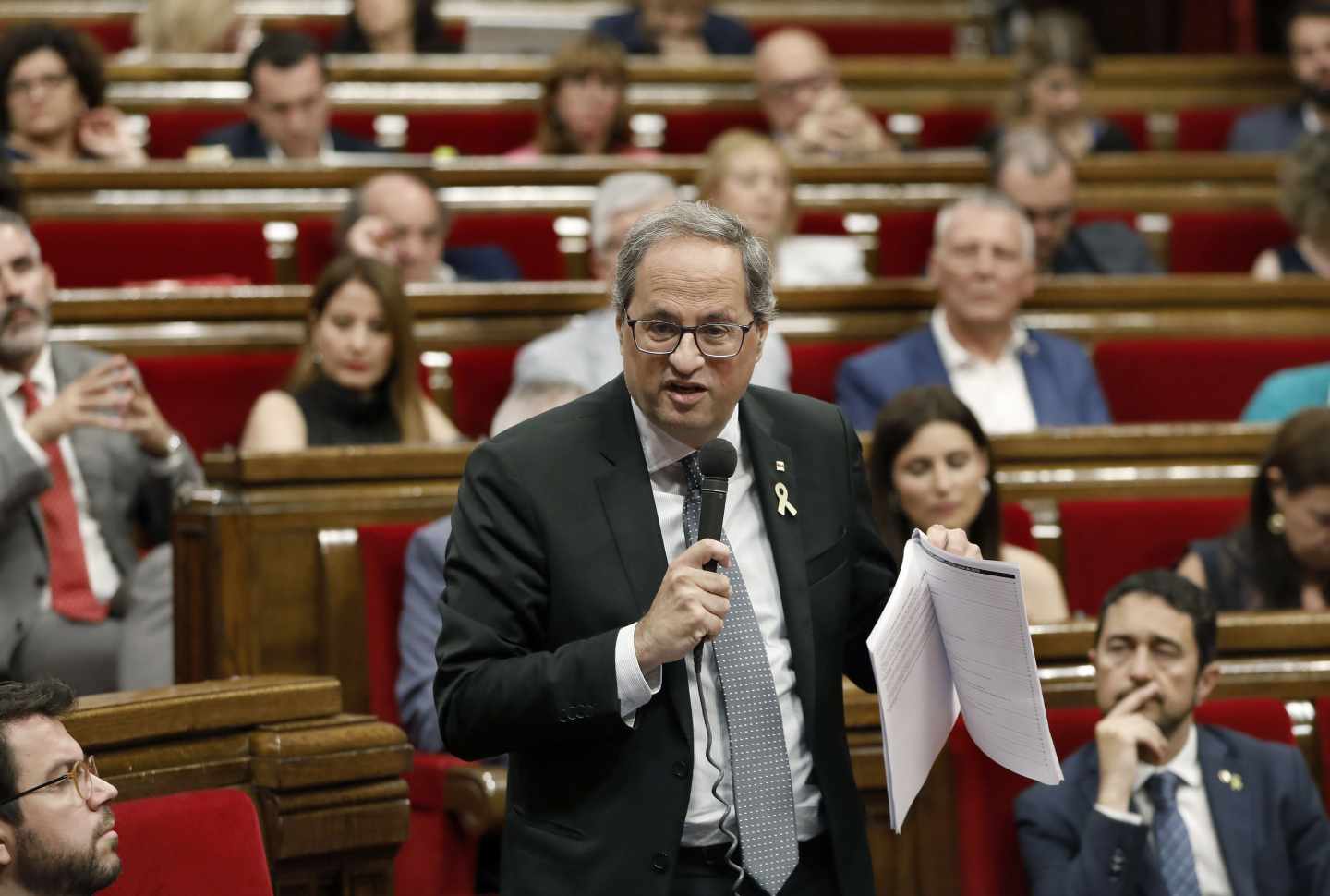 El presidente de la Generalitat, Quim Torra.