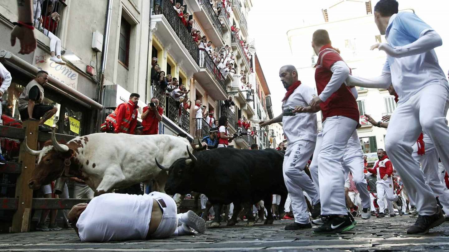 Encierro San Fermín.