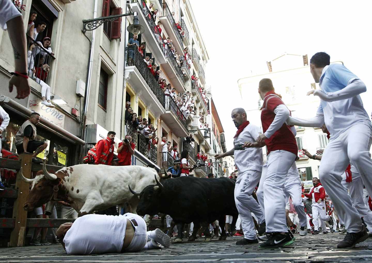 Encierro San Fermín.