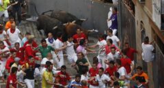 La Palmosilla debuta en Sanfermines con un encierro veloz y limpio