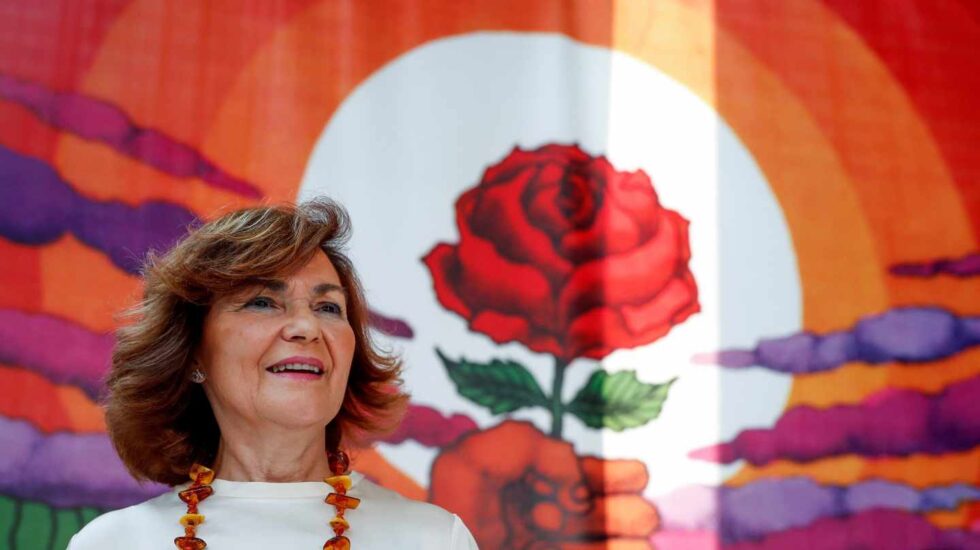 La vicepresidenta del Gobierno, Carmen Calvo.