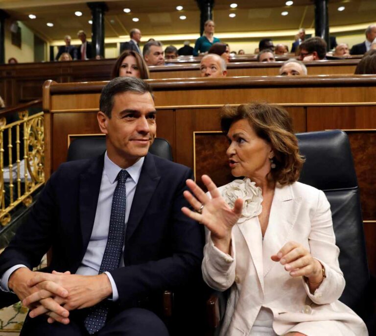 Carmen Calvo insinúa que el PSOE acepta que Irene Montero ocupe una vicepresidencia