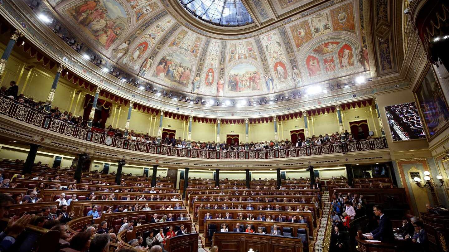 El Hemiciclo del Congreso de los Diputados.