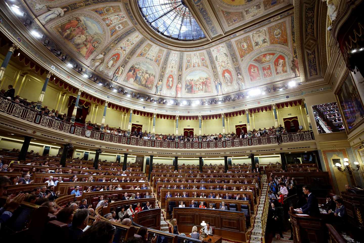 El Hemiciclo del Congreso de los Diputados.