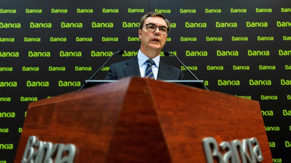 Bankia sucumbe ante los tipos negativos: "No vamos a alcanzar el objetivo de beneficio".