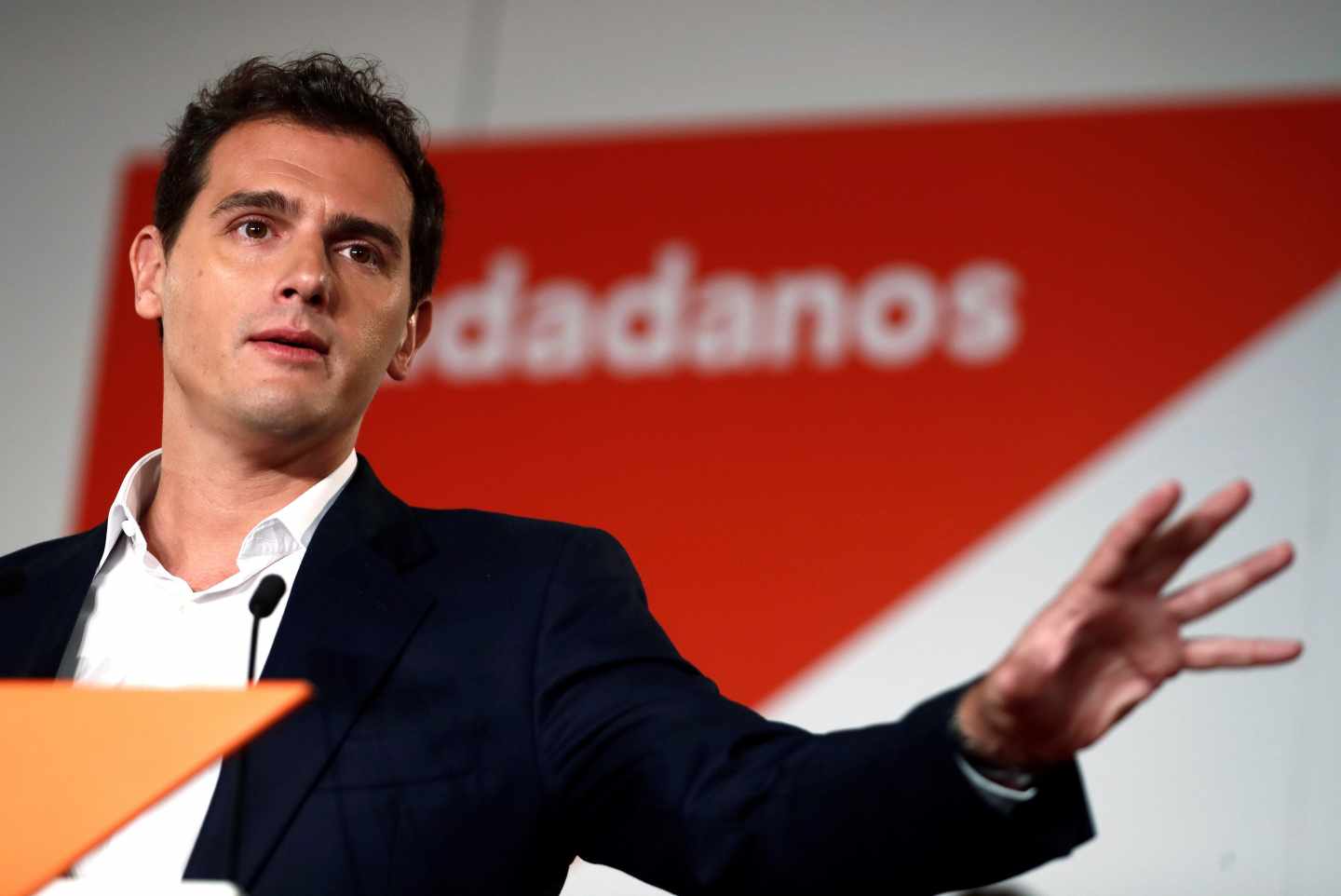 Albert Rivera, presidente de Ciudadanos.