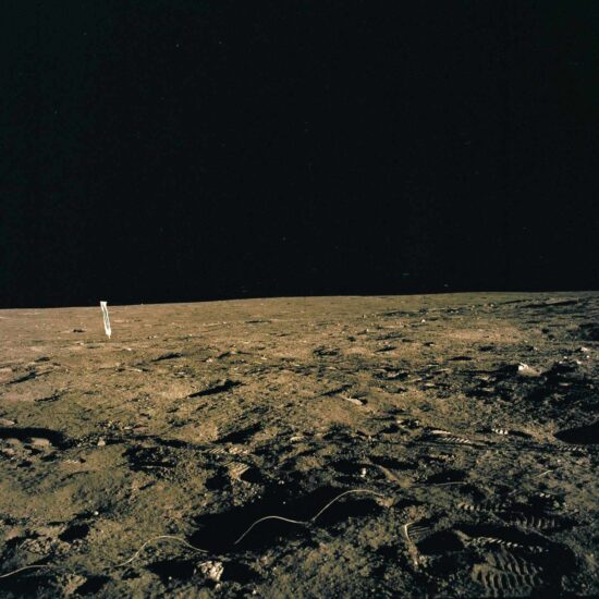 Fotografía de la misión Apolo 12, que volvió a la Tierra con 34 kilos de muestras | NASA