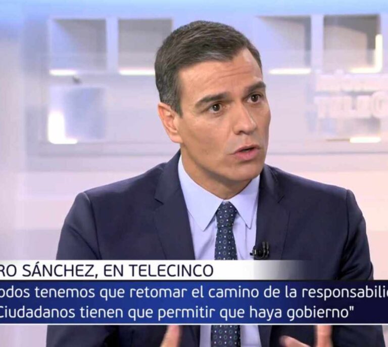 Sánchez, abierto a explorar nuevas vías para que España "no se vea abocada a elecciones"