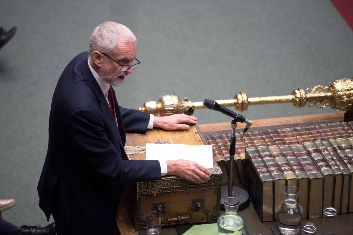 El líder del Partido Laborista británico, Jeremy Corbyn.