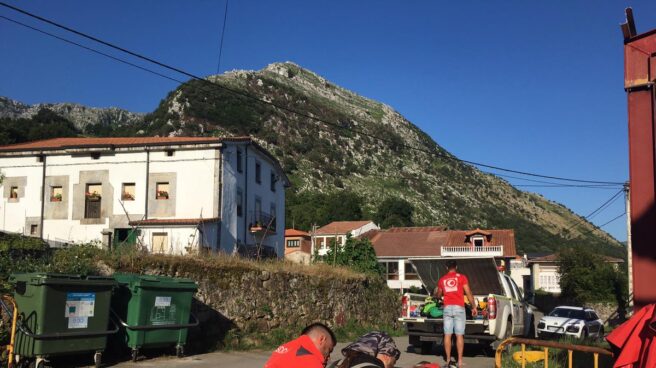 Rescate de espeleólogas en Cantabria.
