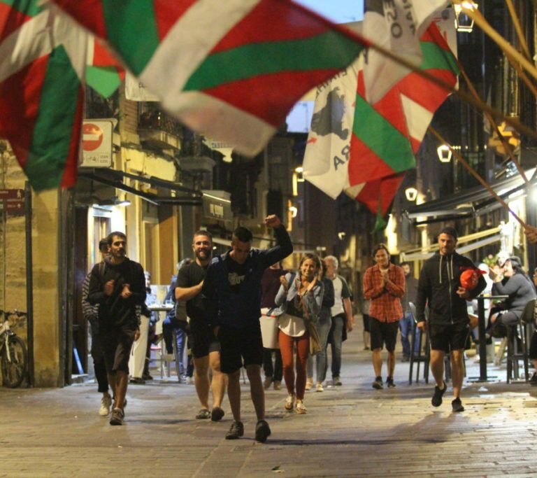 La izquierda abertzale celebra otro 'ongi etorri', el tercero en una semana