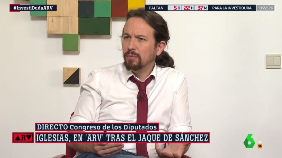 Pablo Iglesias, en La Sexta.