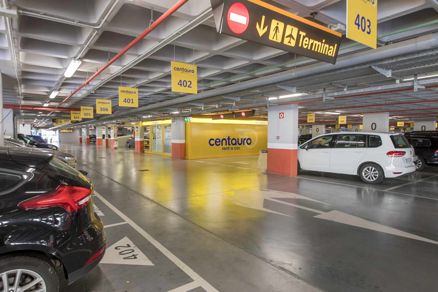 Instalaciones de Centauro en aeropuerto de Alicante.