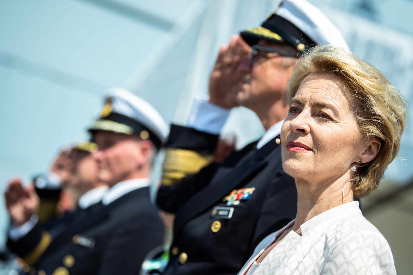 Ursula von der Leyen, en su etapa como ministra de Defensa de Alemania.