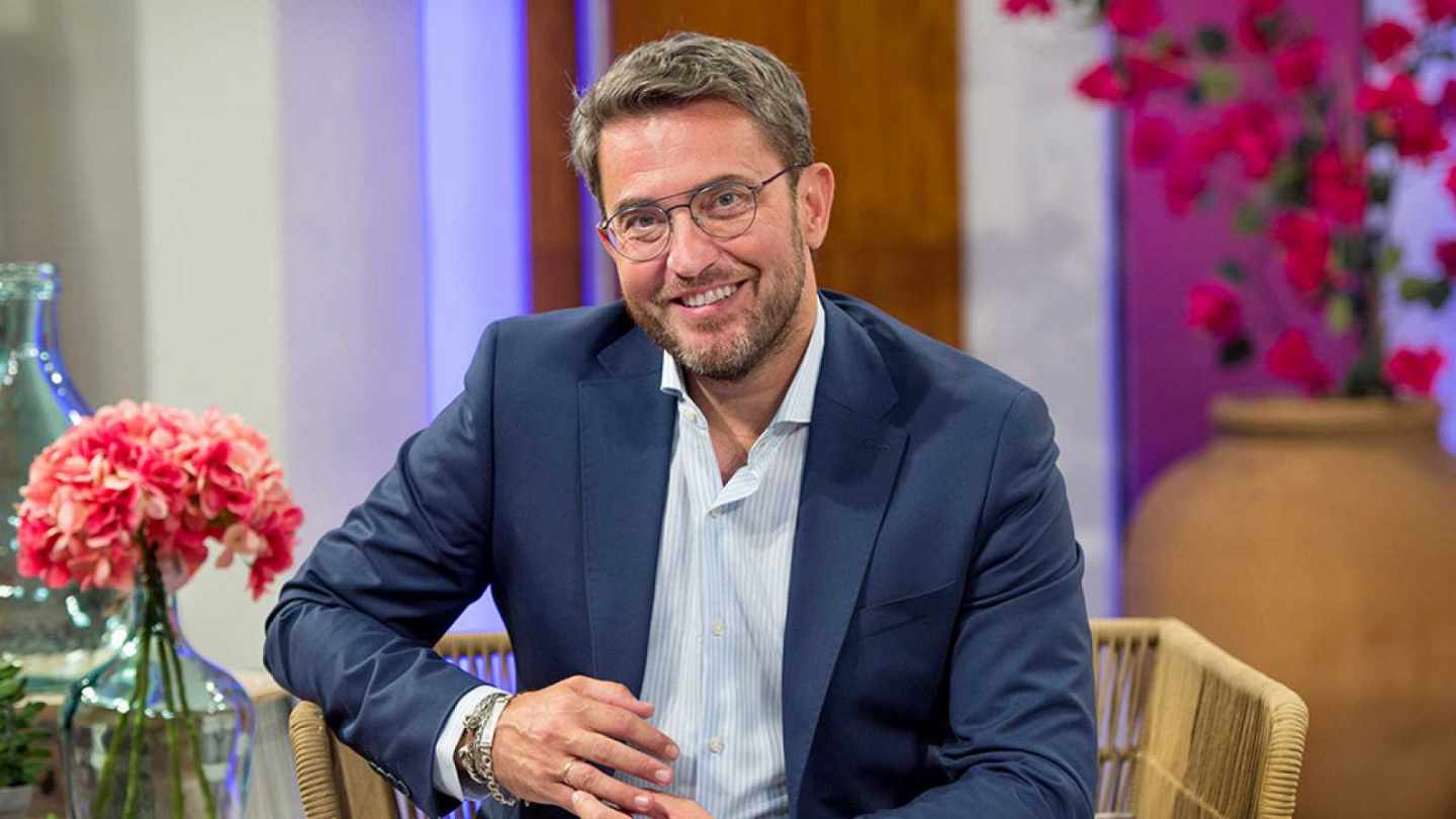 Màxim Huerta en su regreso a la televisión de la mano del programa 'A partir de hoy' de TVE.