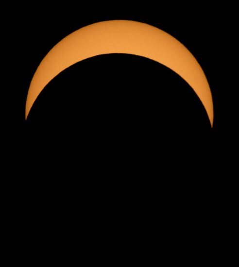 Imagen del eclipse solar del 21 de agosto de 2017 fotografiado en Washington | NASA/Bill Ingalls