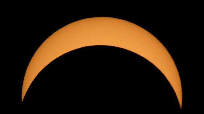 ¿Qué es un eclipse solar y por qué se produce? Imagen del eclipse solar del 21 de agosto de 2017 fotografiado en Washington | NASA/Bill Ingalls