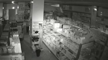 Dos hombres de una banda de aluniceros destrozan una perfumería en Sevilla