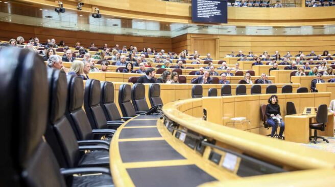 Sesión plenaria en el Senado.