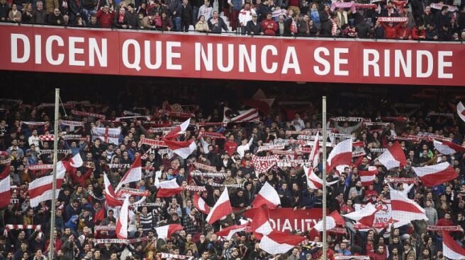 Gol Norte en el Sánchez Pizjuán del Sevilla.