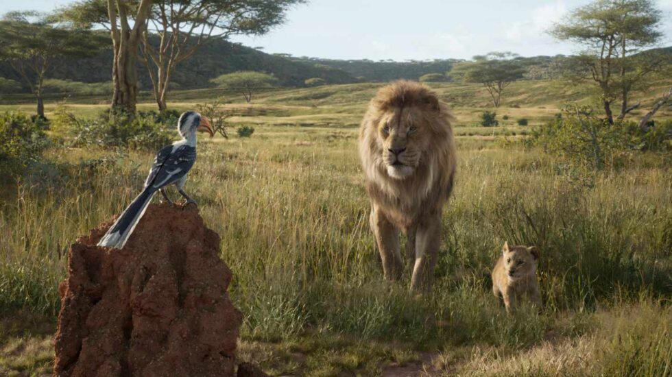 El rey león en CGI