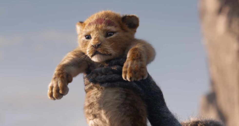 El rey león en CGI: Simba
