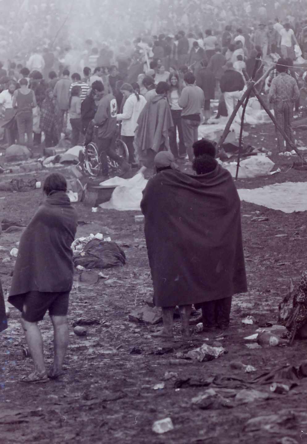 Woodstock el 15 de agosto de 1969.