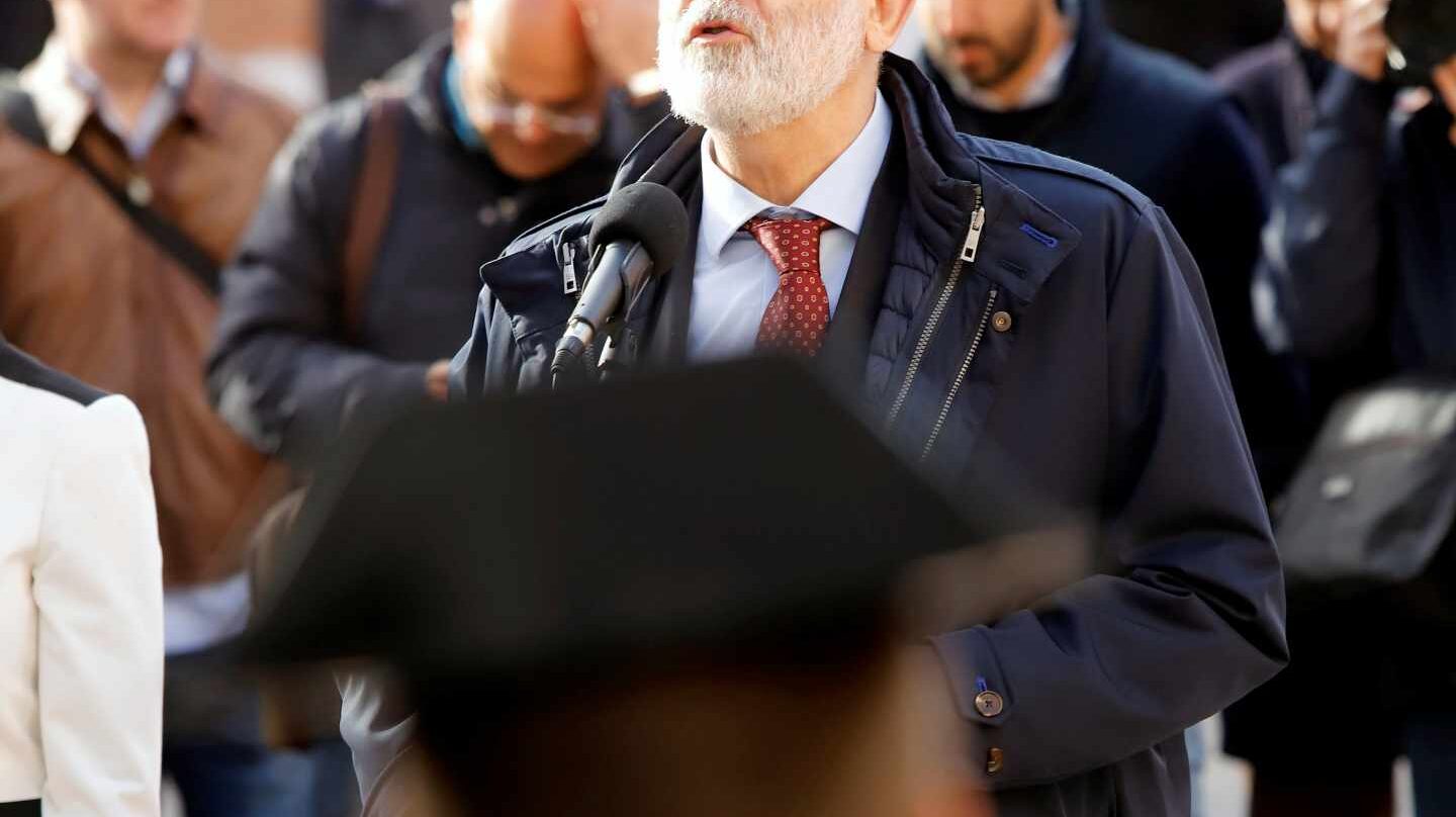 El director general de la Guardia Civil, Félix Azón, en un acto oficial.