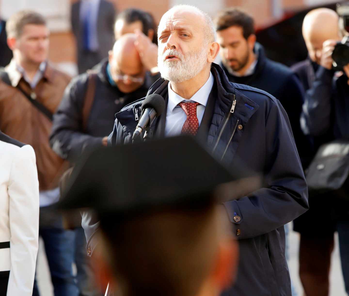 El director general de la Guardia Civil, Félix Azón, en un acto oficial.