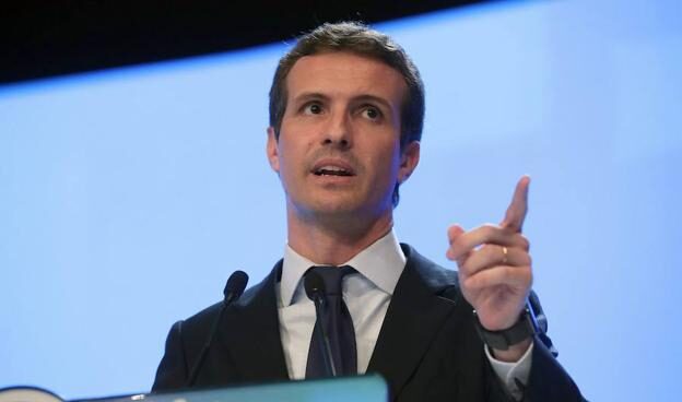 Casado se atrinchera en Navarra para descartar su abstención a Sánchez