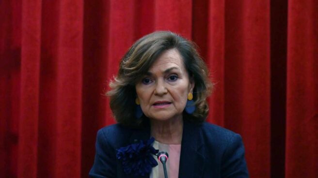 Carmen Calvo, vicepresidenta del Gobierno en funciones.