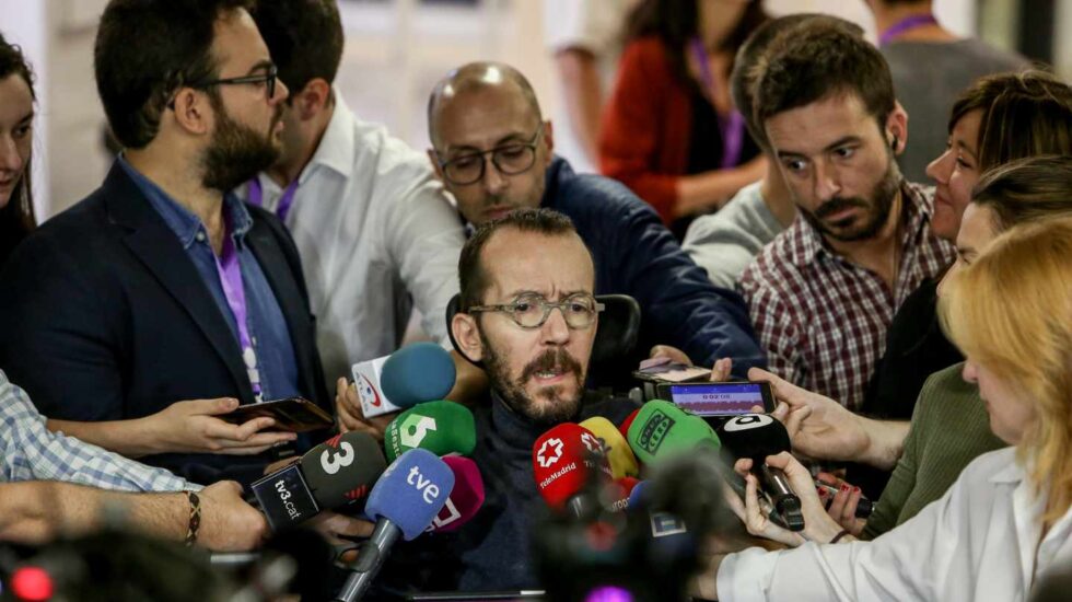 Pablo Echenique, durante una comparecencia en el Congreso de los Diputados.