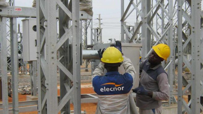 Subestación de Elecnor en Angola.