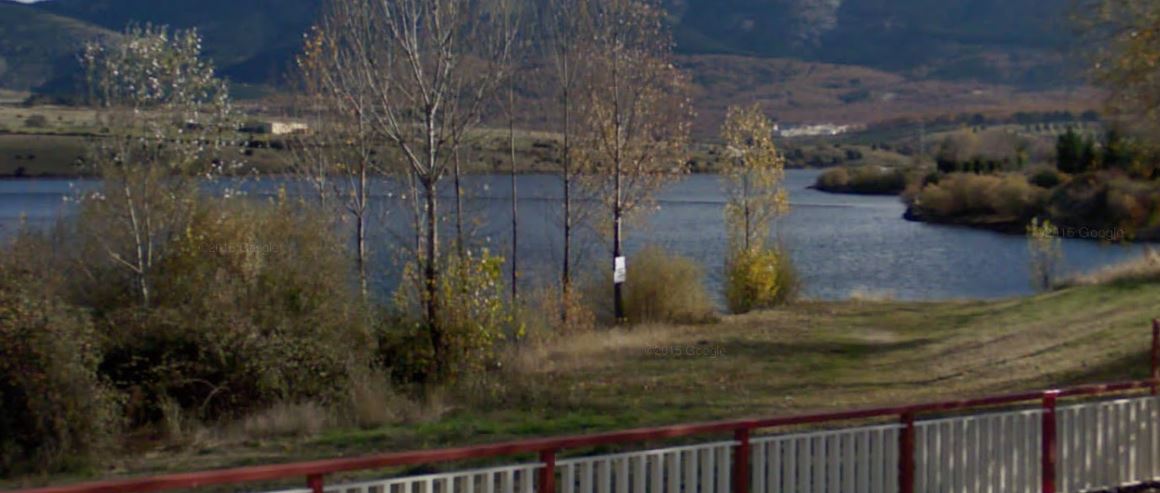 Embalse de Pontón Alto, en Segovia.