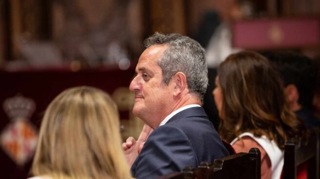 Joaquim Forn, en el Ayuntamiento de Barcelona.