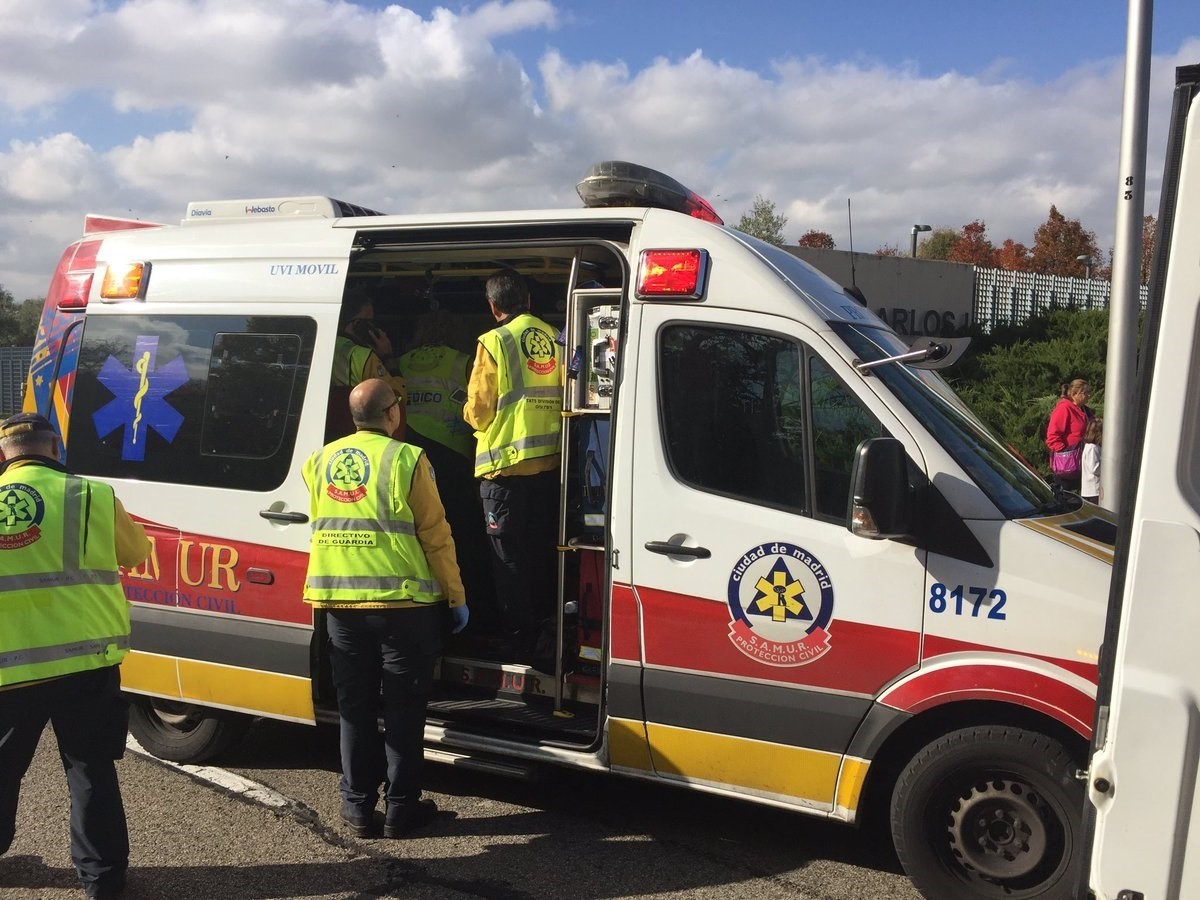 Ambulancia del Samur-Protección Civil