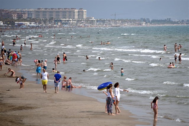 Playa de la Malvarrosa de Valencia